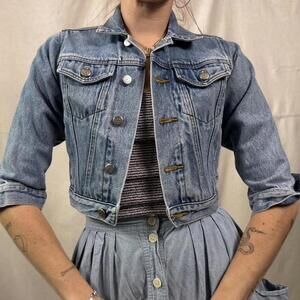 Vintage Arizona Jean Co. cropped denim jacket